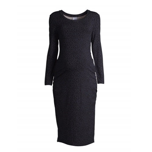 Women's Bodycon Maternity Midi  Daytime Dress