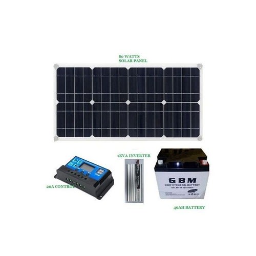 Souer GBM Home Solar Lighting System For Tv / Laptop And Lights - 1000W
