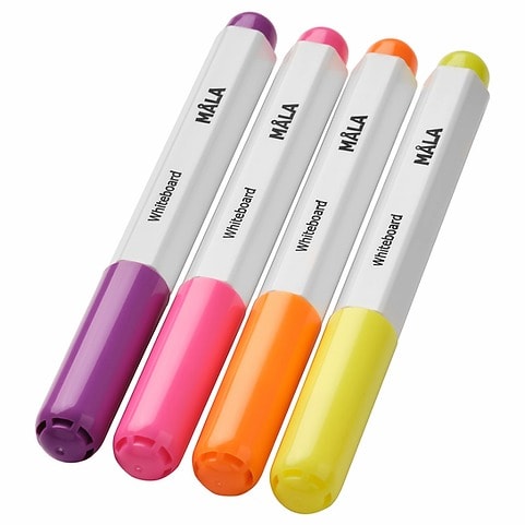 MAla Whiteboard Pen - Mixed Colours