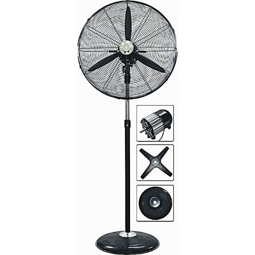 20inch Industrial Standing Fan - Black
