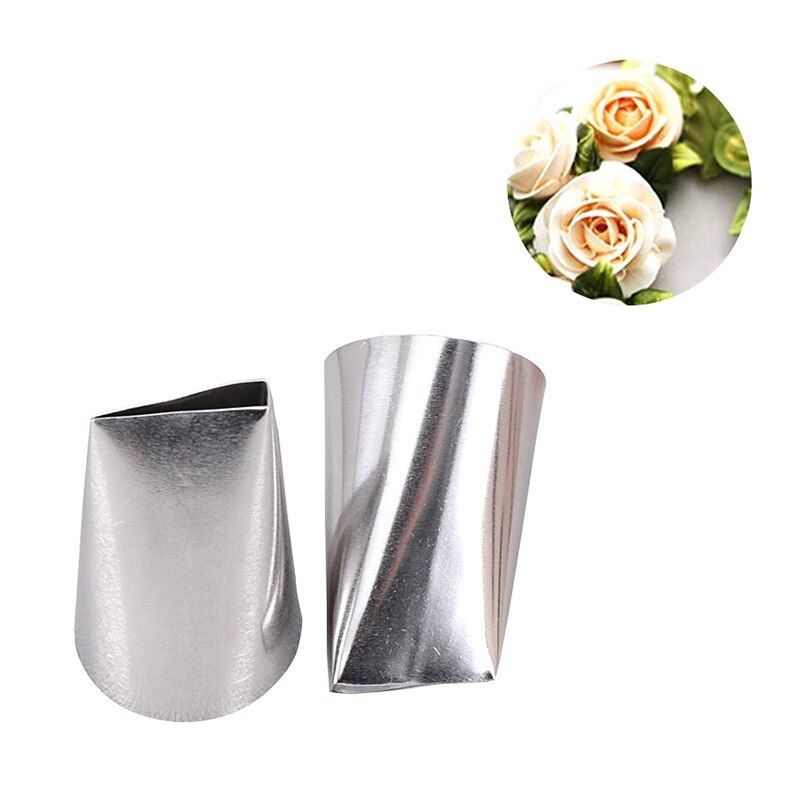 #128 Stainless Steel Large Rose Flower Petal DIY Big Icing