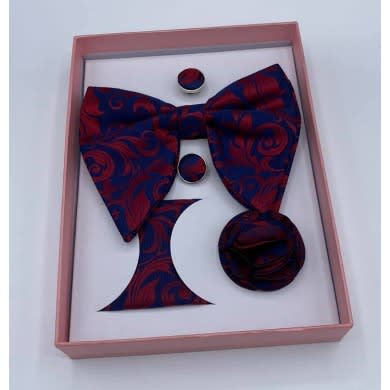 Men's Complete Tie Pattern Luxury Set