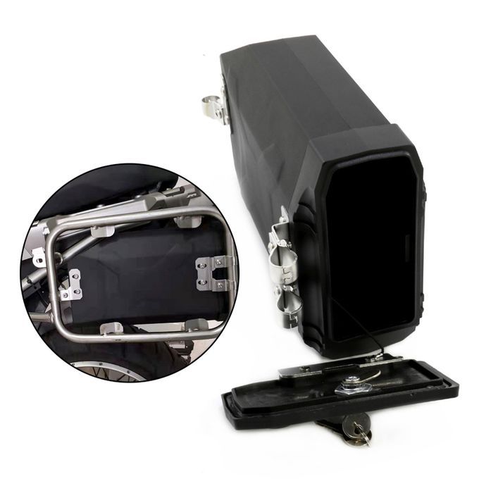 Motorcycle Toolbox 5 Liters With 2 Keys For BMW R1200GS ADV 2014 Left