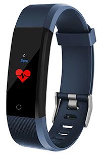 -Smart -Bracelet -Pedometer -Step -Counter -Calorie Blue