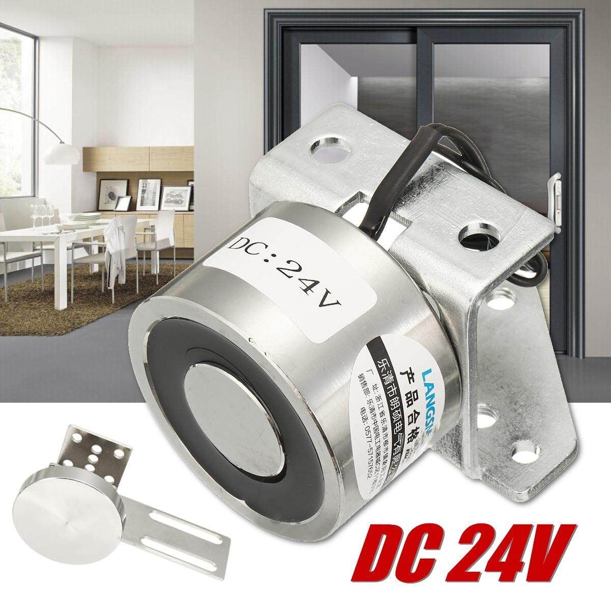 Gate Door Access Control System Electric Magnetic Gass Door Lock 24V 50Kg