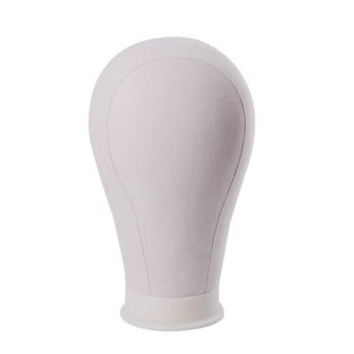 Canvas Wig Making Mannequin Head For Display