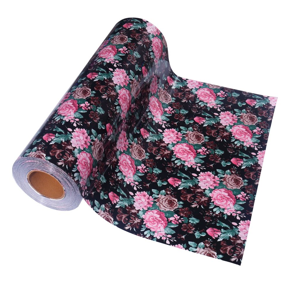Cricut Vinyl 1 Sheet 25x30.5cm Beautiful Color TPU Heat Transfer Vinyl Heat Press Machine Flowers HTV Printing DIY Cloth Cricut-IMG-0019