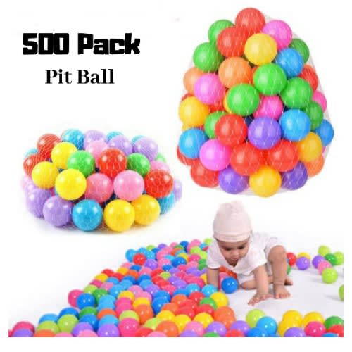 Childrens Coloured Play Pen Ball Crush Proof - Pack Of 500