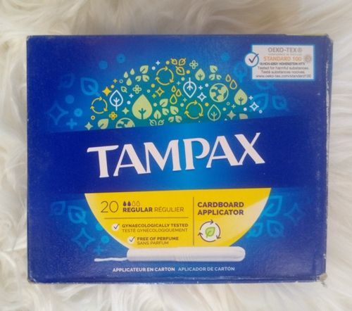 Super Tampons With Cardboard Applicator
