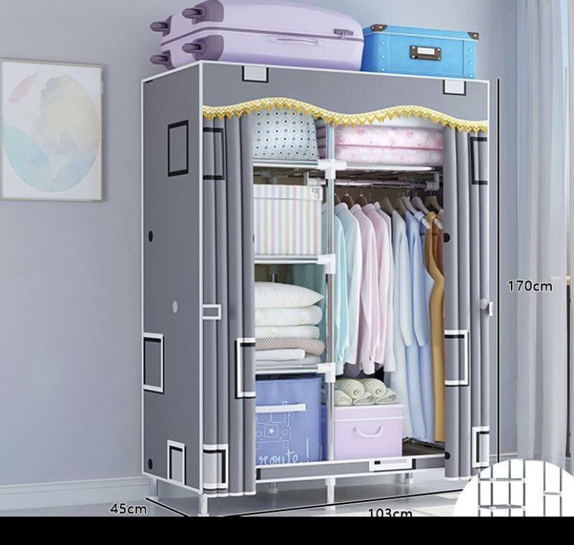 2 Column Wardrobe Closet