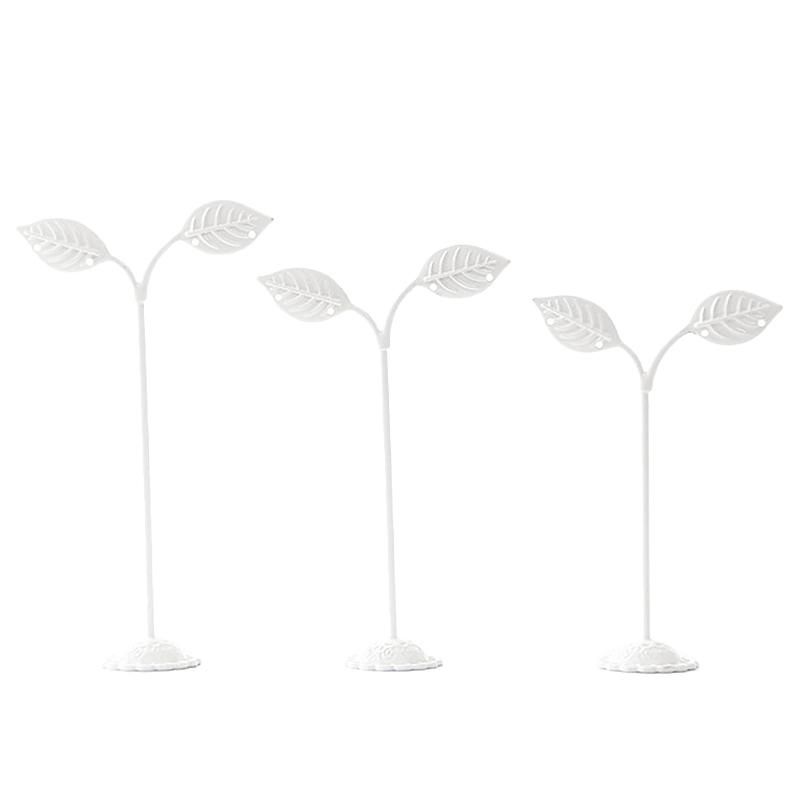 3Pcs/Set Show Rack Earring Holder Jewelry Display Jewelry-Wh