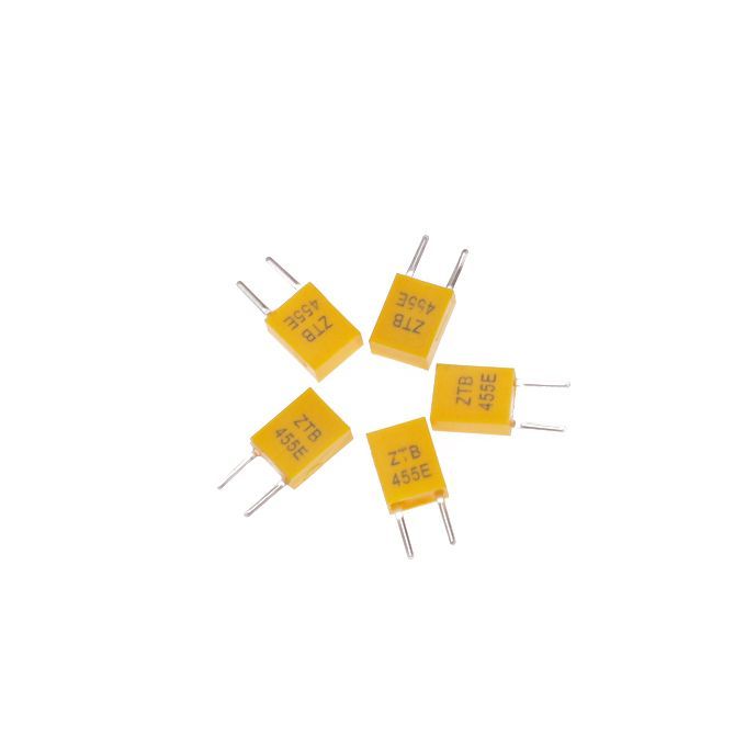 5Pcs 0.2 Inch 455E Ceramic Resonator 2  Control 455KHz