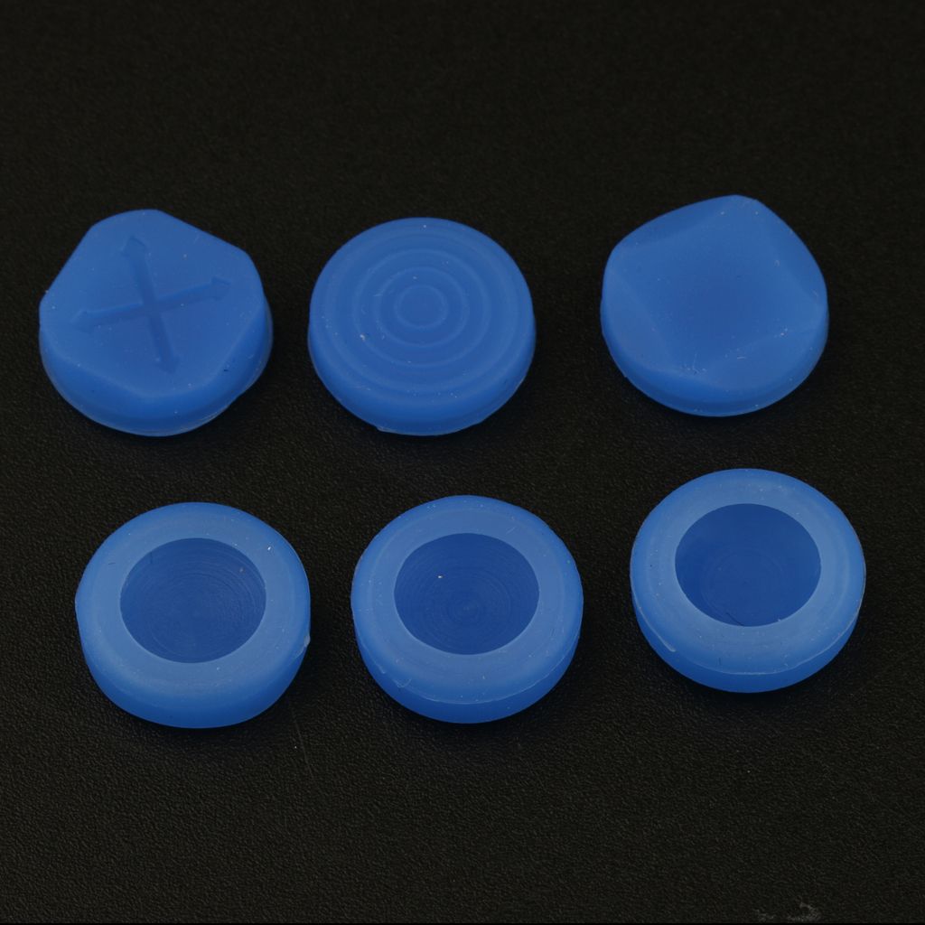 6x Analog Stick   Thumb Grips For   PS Vita PSV1000 2000 Blue