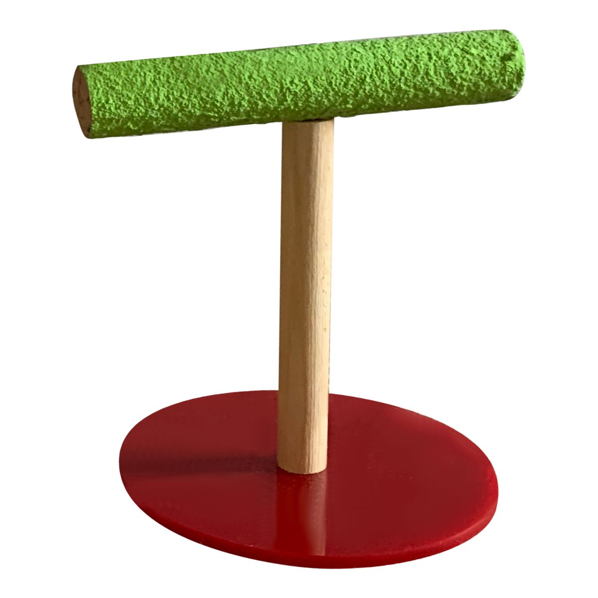 Bird Training Stand Bird Playstand T Shape Grinding Bird