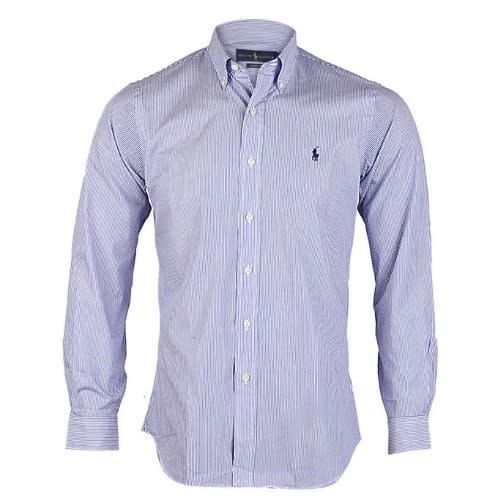 Men's Stretch Classic-fit Stripes Shirt