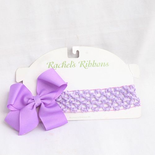 Baby Girl Beauty Head/hair Band Tie - Purple
