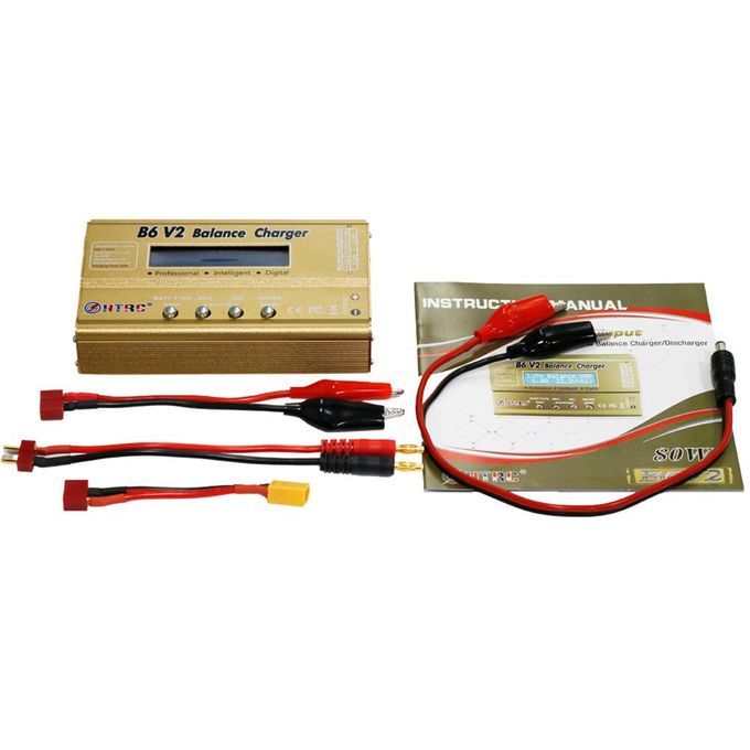 HTRC Imax B6 V2 80W Professional Digital Battery-Golden