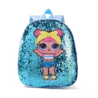 Lol Sequin Bag- Teal Green
