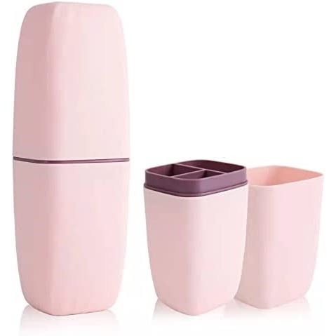 Portable Toothpaste And Toothbrush Holder Case