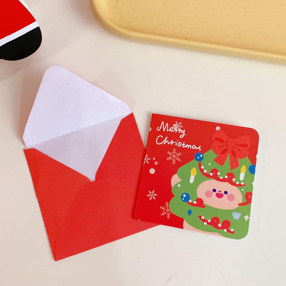 Blessing Message Card Christmas Gift Packing Decoration Card I