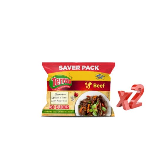 Beef Saver Pack - 50 Cubes X2 - Twin Pack
