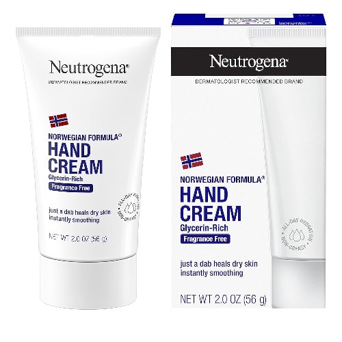 Norwegian Formula Moisturizing Hand Cream Formulated With Glycerin For Dry - 56g