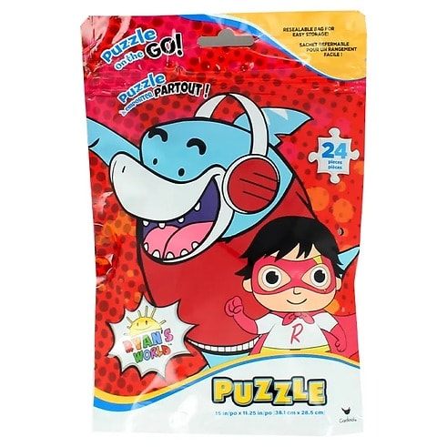 Ryan's World Puzzle On The Go - Red