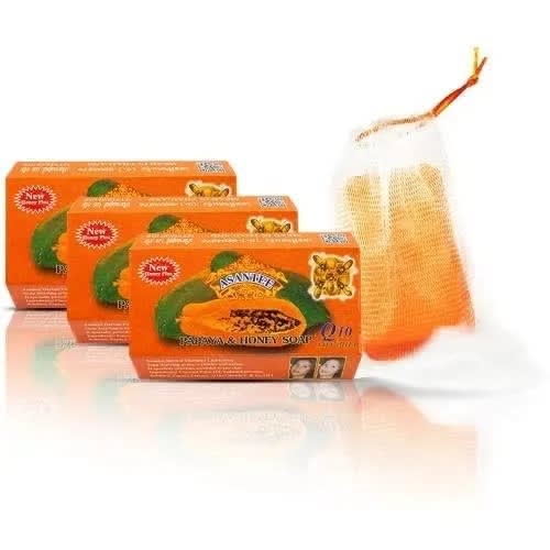 Asantee Papaya Lightening - 3pcs X 125g