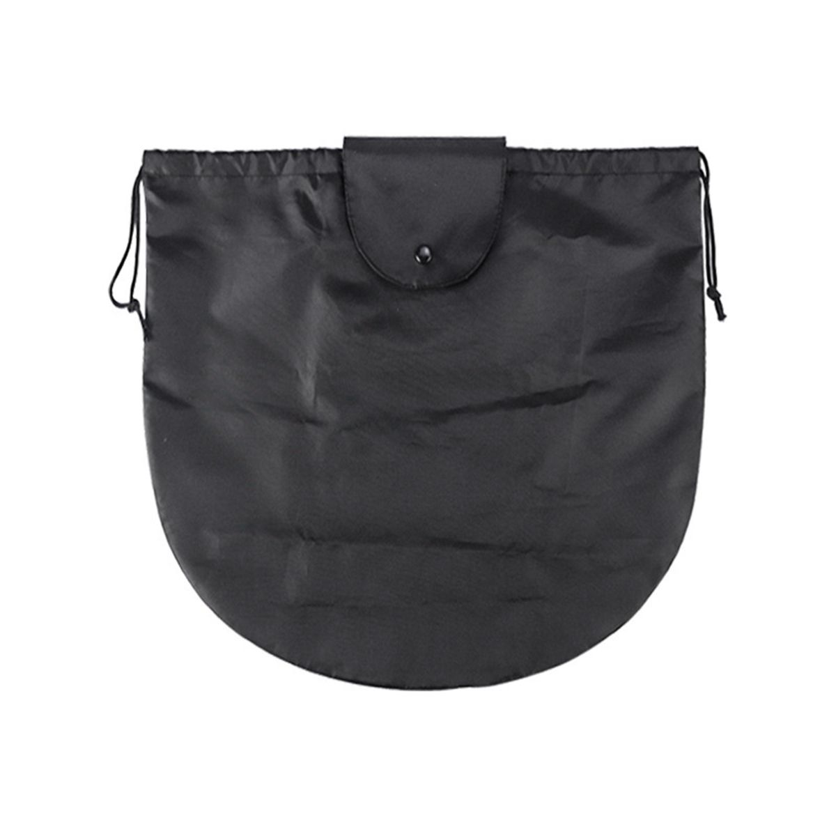 Motorcycle Helmet Bag,Black Nylon Durable Drawstring Bag For