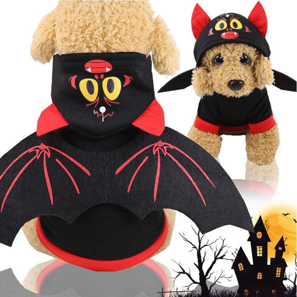 Halloween Style Pet Dog Clothes Soft Warm Autumn Winter Puppy Coat Pet Clothing Cosplay Costumes