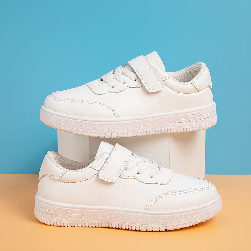 Children's Low Top Sneakers - White