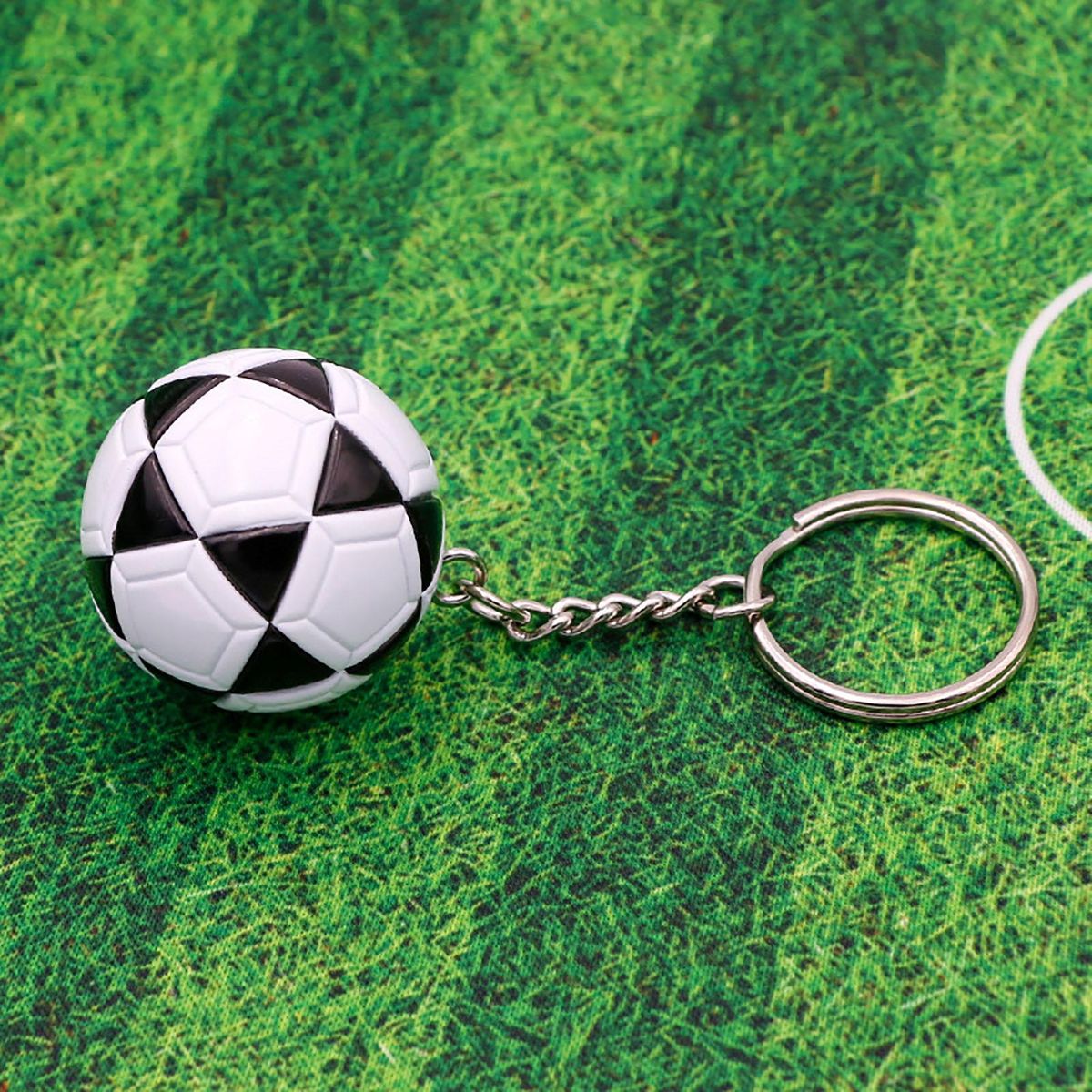 Key Pendant Qatar World Cup Soccer Key Pendant Bag Ornament