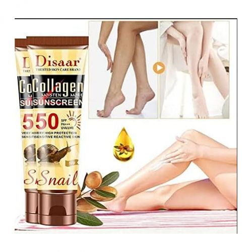 Collagen Sunscreen Cream With SPF 50, 50 Gm