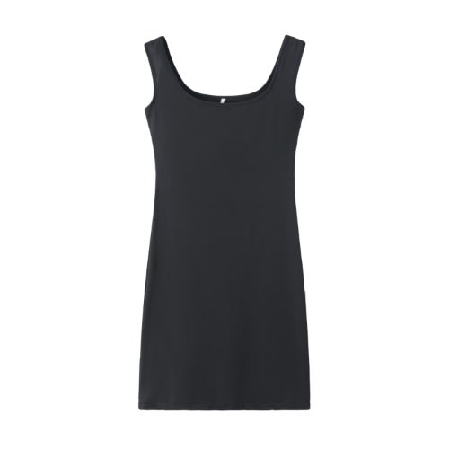 Ladies Sleeveless Bodycon - Black