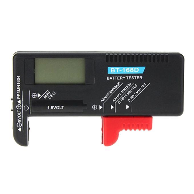 LCD Battery  Battery Checker  For AA AAA C D 1.5V 9V
