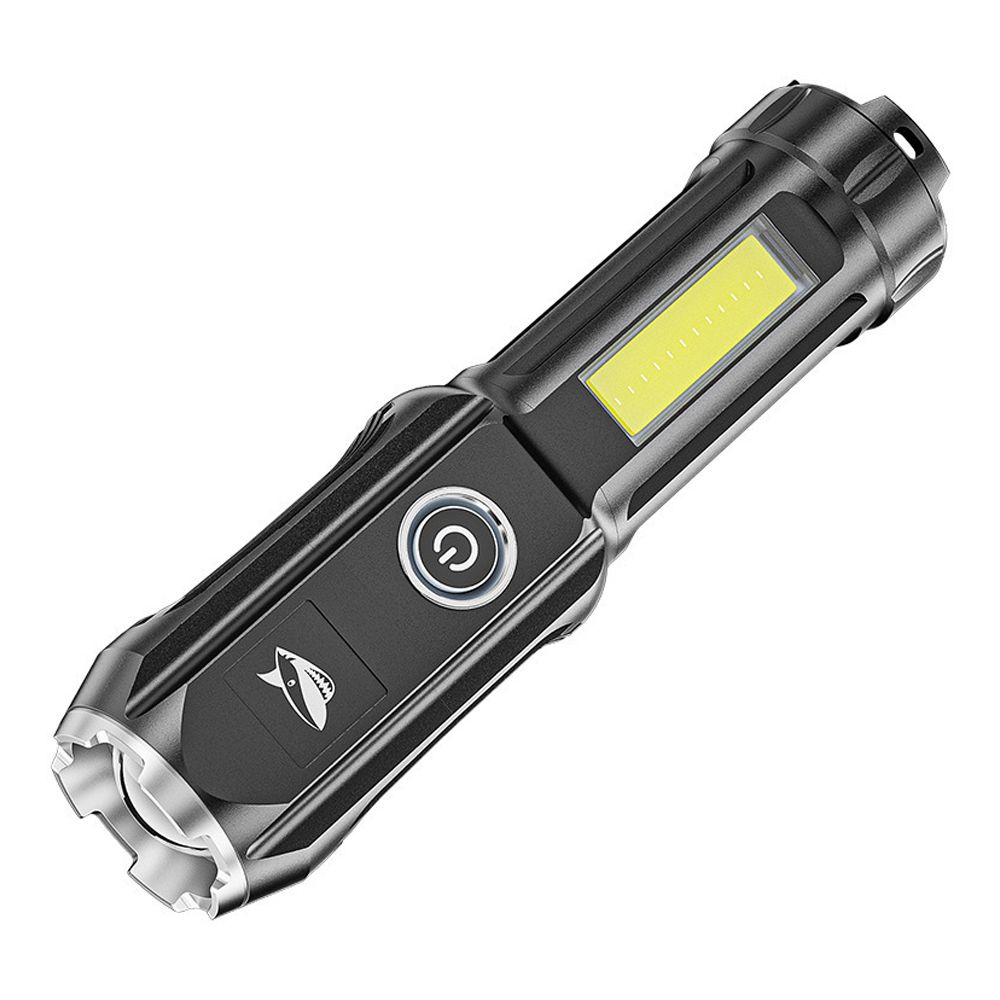 Dual Light Source Flashlight Portable High Brightness Light