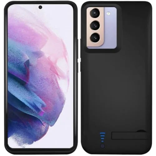 Battery Case For Samsung S21+ Plus 5g- 5000mAh - Black