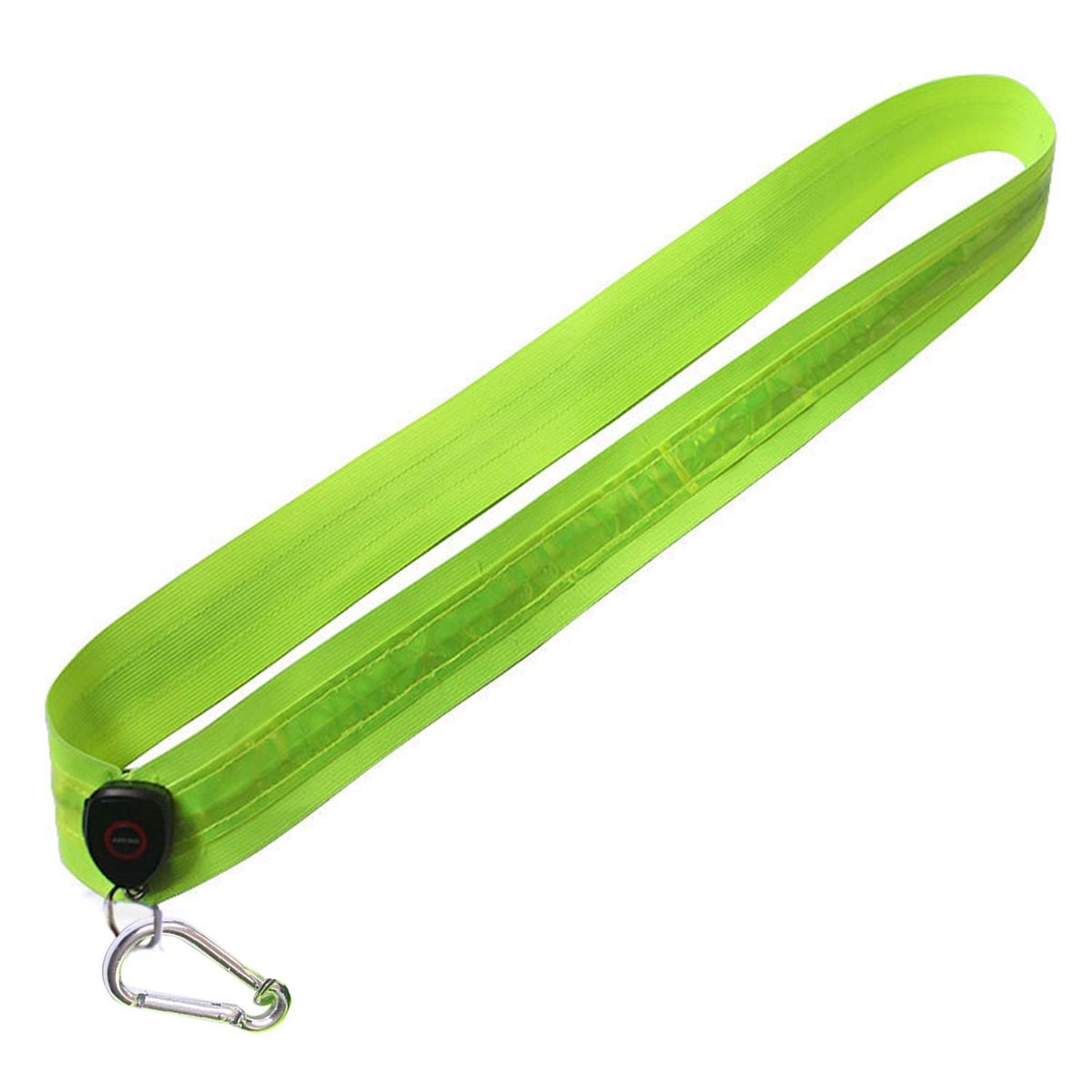 1 Set LED Shoulder Strap Fluorescent Green Light-emitting Crossband Fluorescent Green
