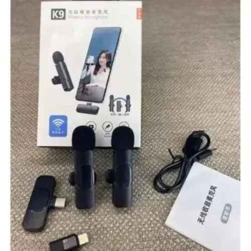 Wireless Dual Bluetooth Microphone-k9
