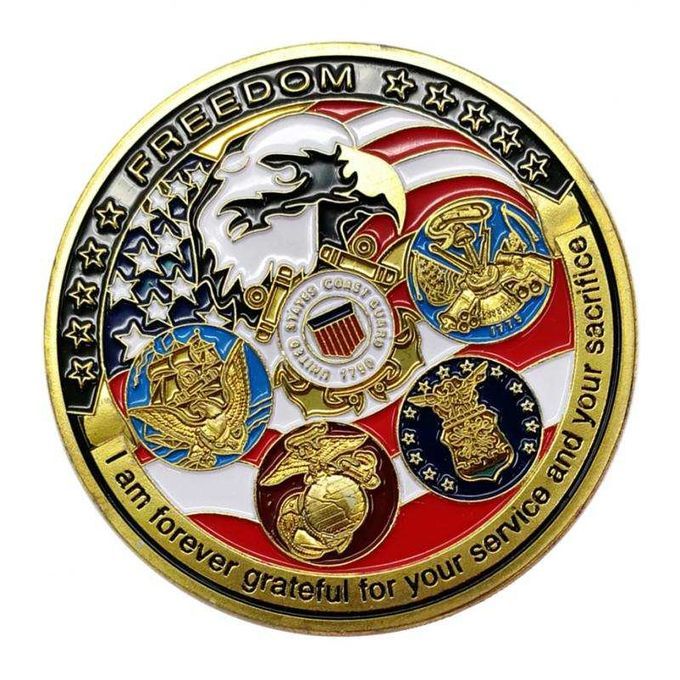 USA Navy   Medal Challenge Coin Home Business And Holiday Gifts