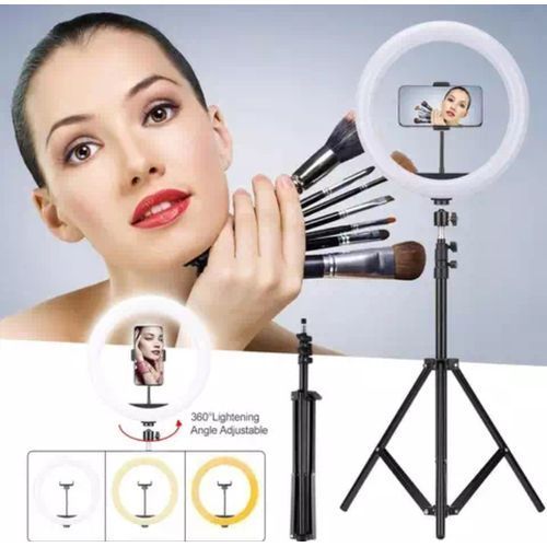 10inch Led RingLight ,160cmLong Tripod Stand Mobile Real-time Fill LightBrightening Photography
