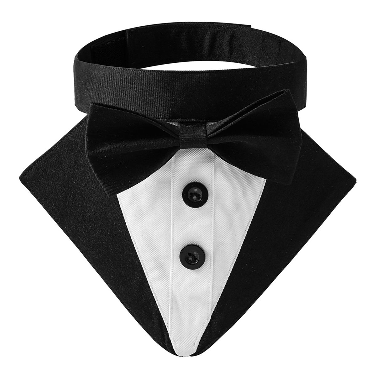 Pet Saliva Bib Pet Saliva Bib Photography Prop Black