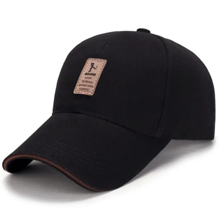 Designer Face Cap -Black