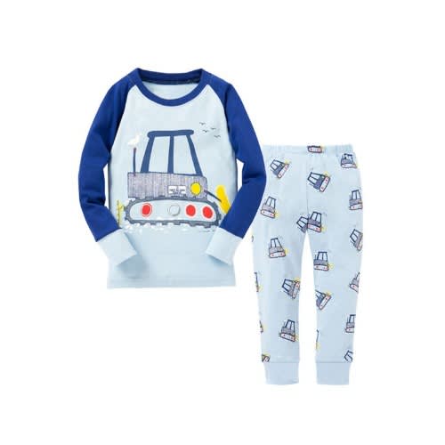 2Pcs  Unisex Cartoon Pyjamas Set 2