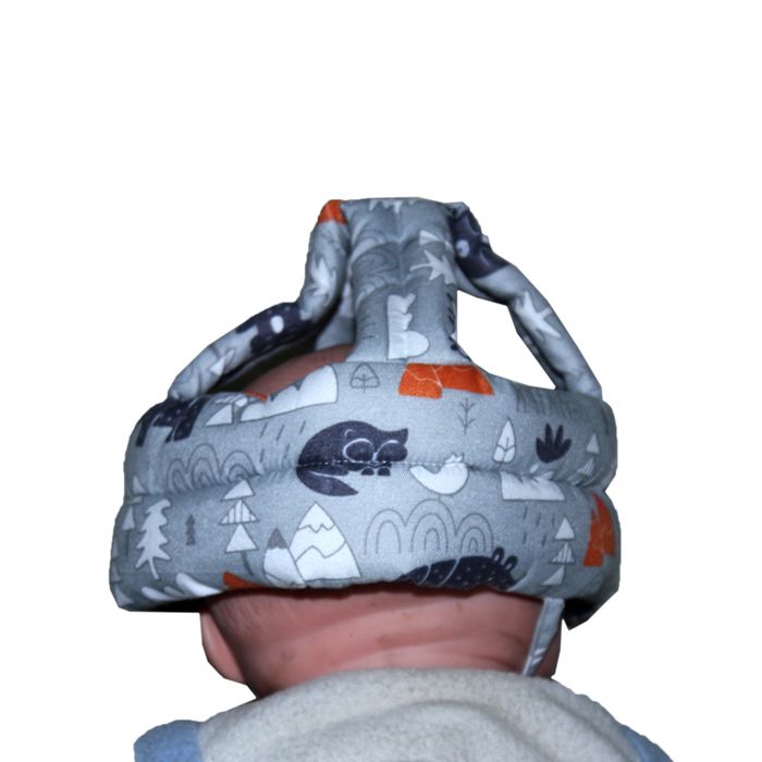 Unisex  Baby Anti-Fall Head Protection Helmet -Multicolor