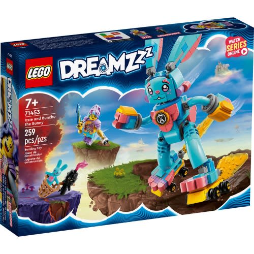 Lego Dreamzzz Izzie And Bunchu The Bunny 71453 Building Toy Set - 259 Pcs