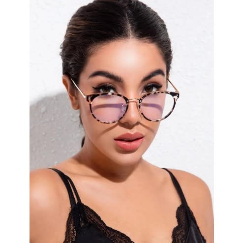 Female Fashion Eye Glass With Case