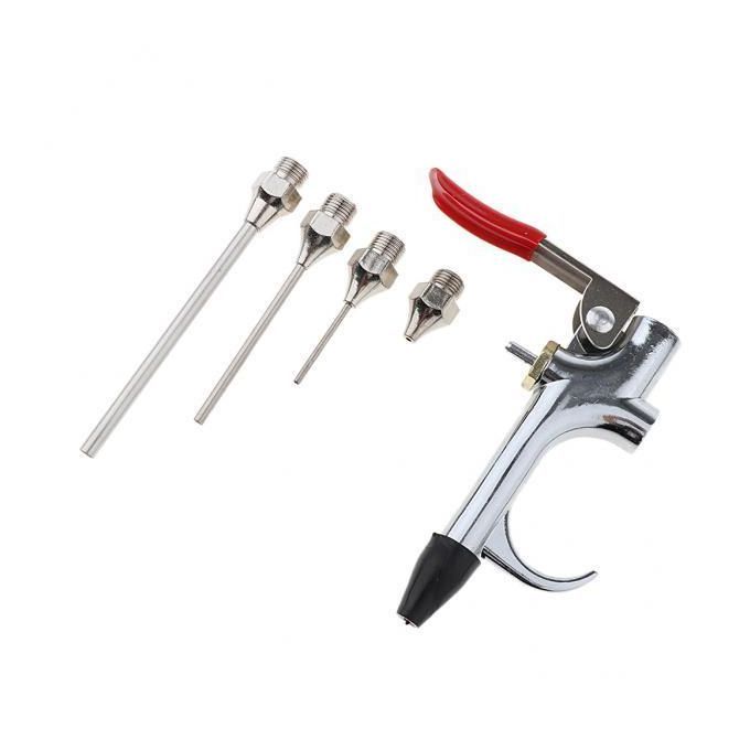 2x 5 PCS Air-Blow-gun Kit Inflation Nozzle Blower Tapered Tip