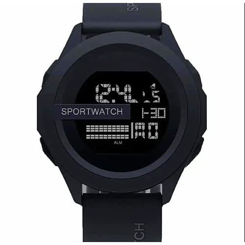 Unisex  Ultra-thin Sports Waterproof Digital Watches