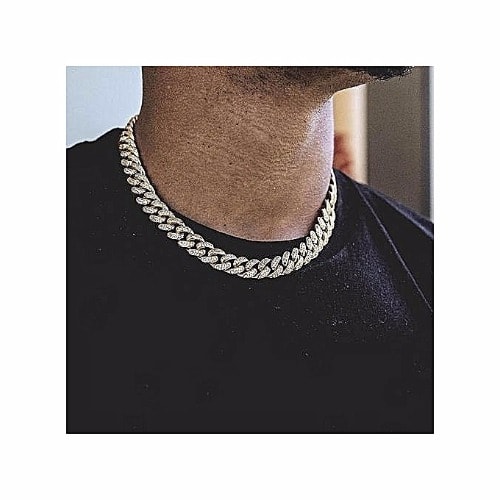 Men's Fashionable Cuban Choker Chain